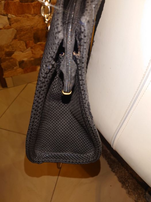 Torebka duża na ramię kuferek