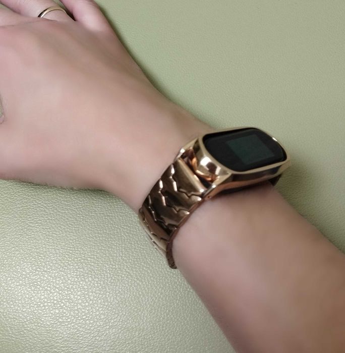 Металевий браслет ремінець для Xiaomi Mi Band 3,4,5,6 Mijobs