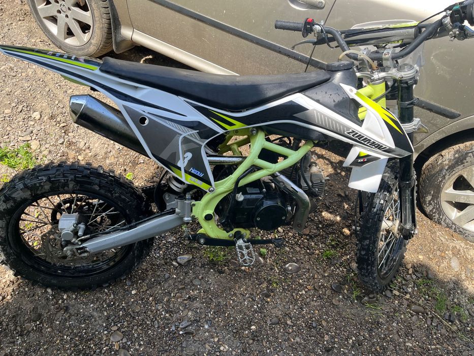 Піт байк 125 куб технічно справний мож торг ланц новий звоздочки нові