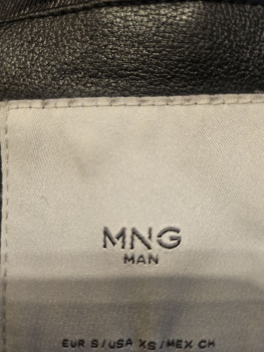 Kurtka skórzana męska biker MNG Mango  jak nowa S