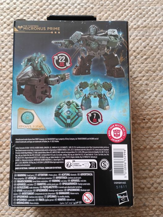 Transformers Micronus Prime Deluxe Class  (Age of the Primes))