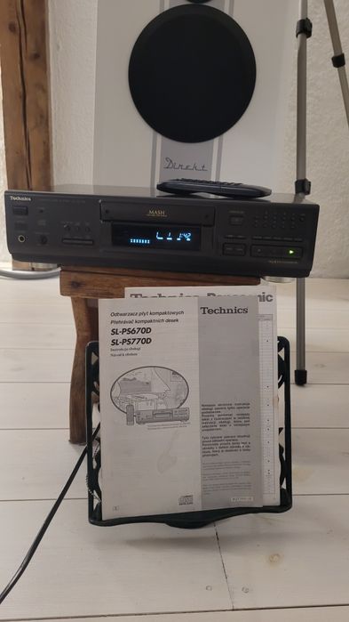 Odtwarzacz CD Technics SL-PS770D-jedyny taki na  OLX!