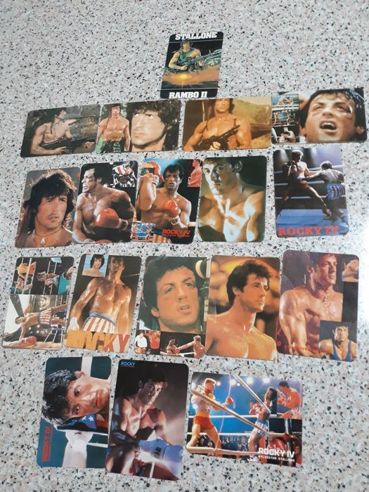 Conjunto variado de cromos