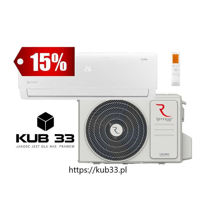 Klimatyzator + podstawowy montaż | PROMOCJA -15%