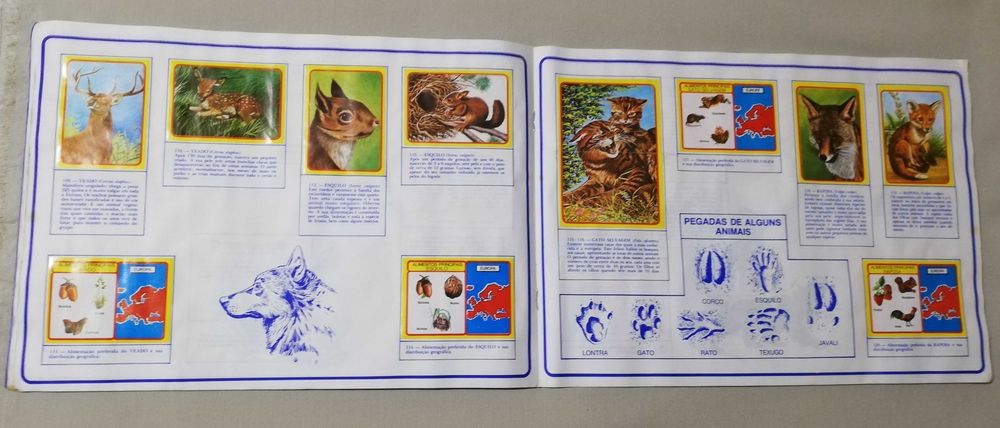 Caderneta - Animais e suas Crias (Completa)