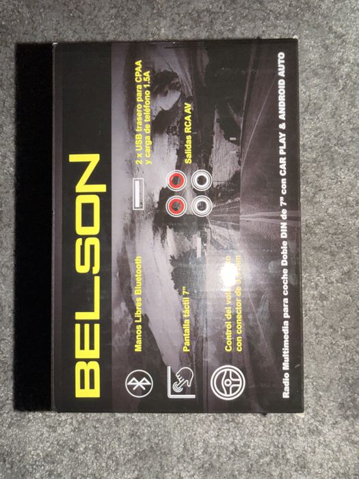 Radio con ecrã belson novo