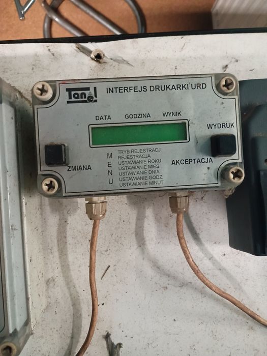 Miernik wilgotności i temperatury Tanel PWT-8A + interfejs URD + druka