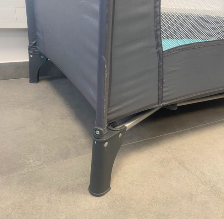 Lozeczko turystyczne dziecięce dla dziecka 120x60 z przewijakiem