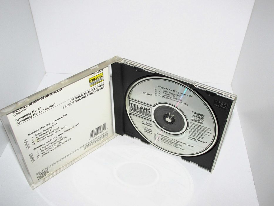 Mozart Symphony No.40, No.41 - CD Telarc 1986