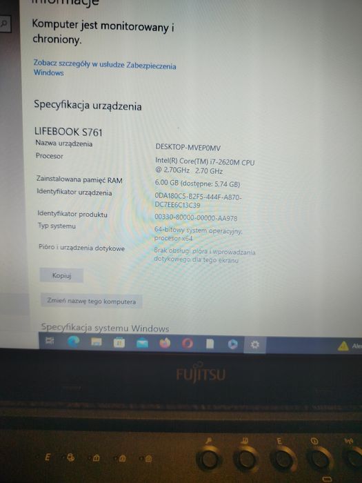 Lifebook Fujitsu S series