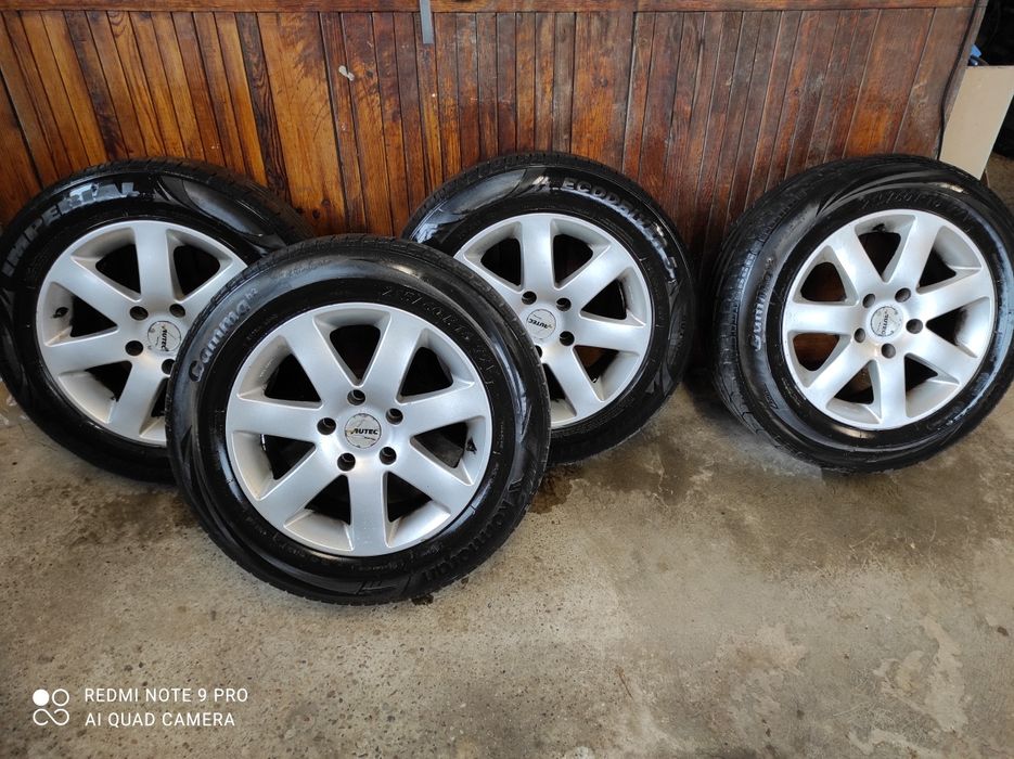 Felgi aluminiowe AUTEC 5x120/16 et 15