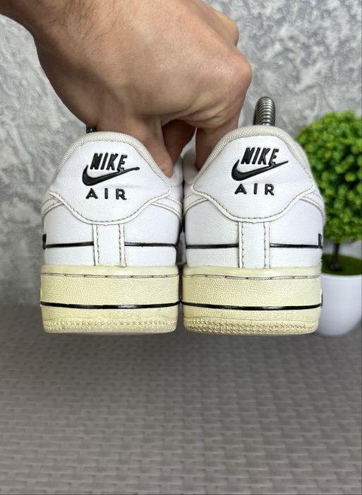 Nike Air Force 1 кроссовки 38 размер кожаные спортивные белые