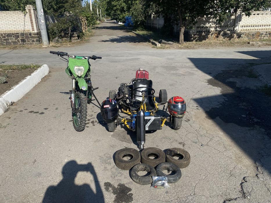 Підбайк кайо 125 і картинг