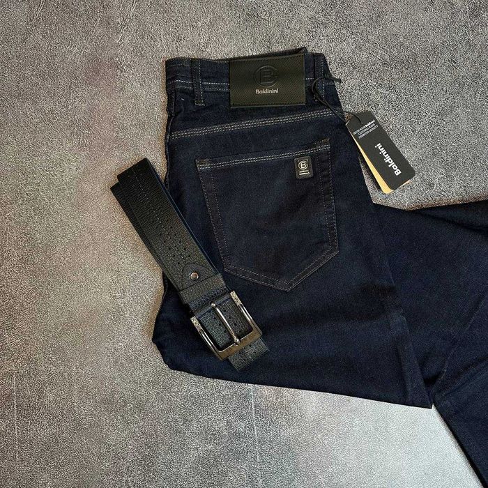 Сині чоловічі джинси Baldinini