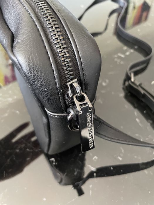 Versace Jeans Torebka Listonoszka Kamienie czarna
