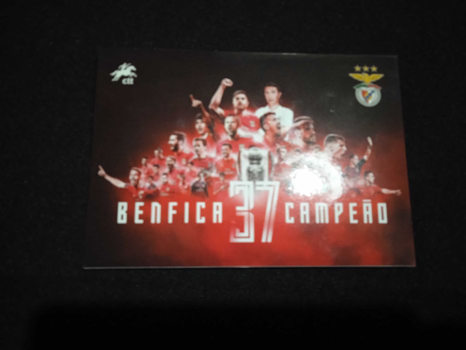 Conjunto imanes e selos Benfica