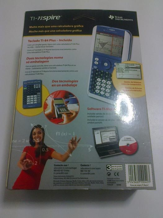 Máquina Cientifica Texas Instruments TI-NSPIRE