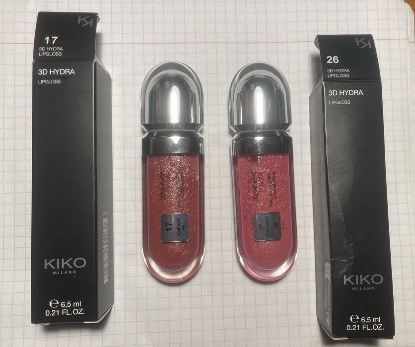 Блеск для губ Kiko 26, 17