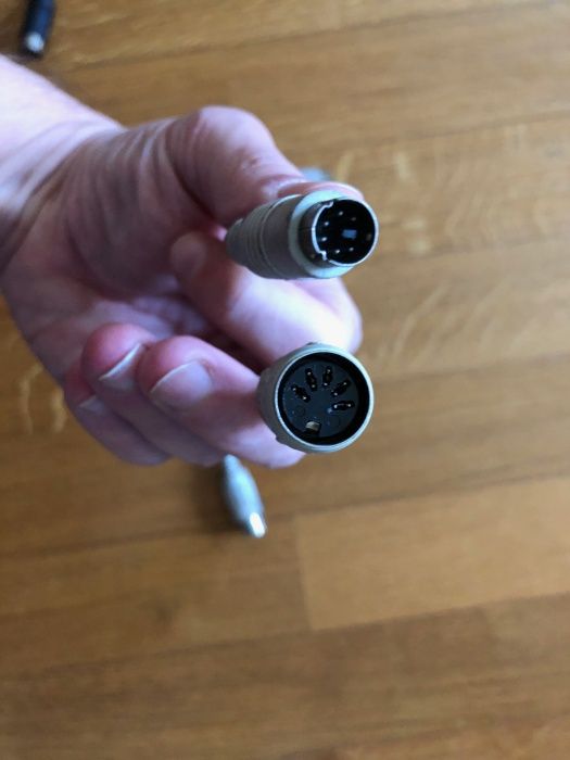 [Raros] Adaptadores DIN 5 Pinos PS2 [femea e macho]