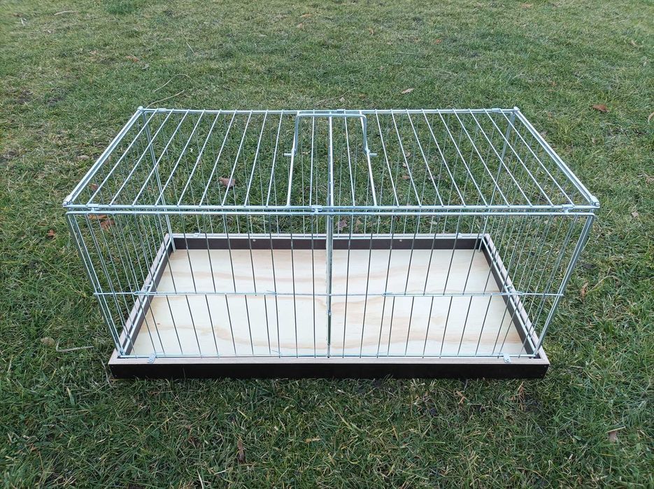 Klatka wystawowa transportowa dla gołębi 40x40x80cm SUPER JAKOŚĆ %