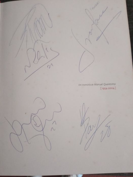 Livro 'O Sonho Comanda a Vida' Euro 2004