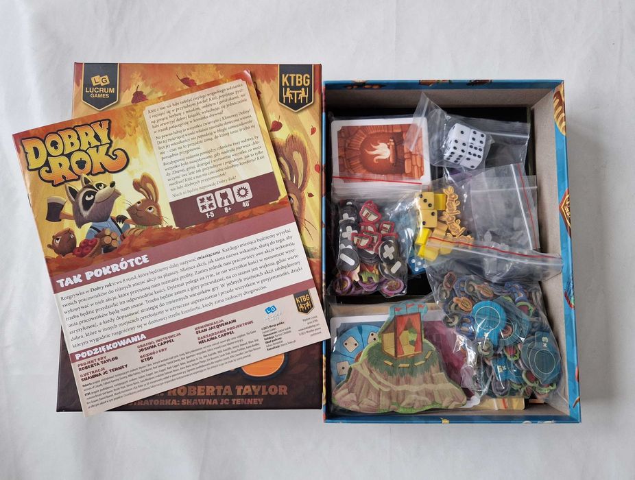 Gra planszowa Dobry rok UNIKAT Lucrum games