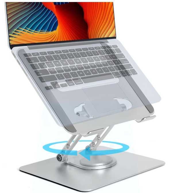 Obrotowy, regulowany stojak na laptopa 11-17"