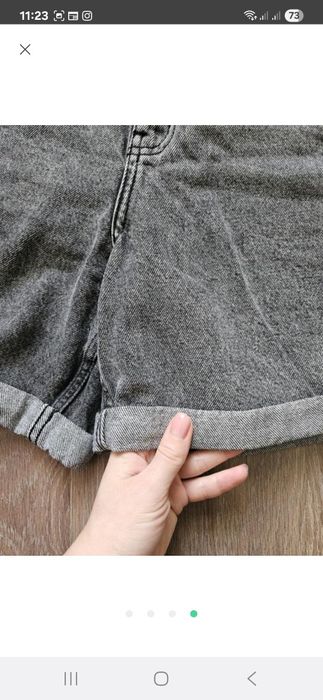 Якісні  джинсові жіночі шорти бермуди