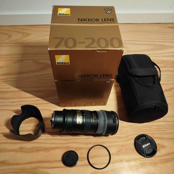 Lente Nikon AF-S 70-200mm VR Zoom f/2.8 G