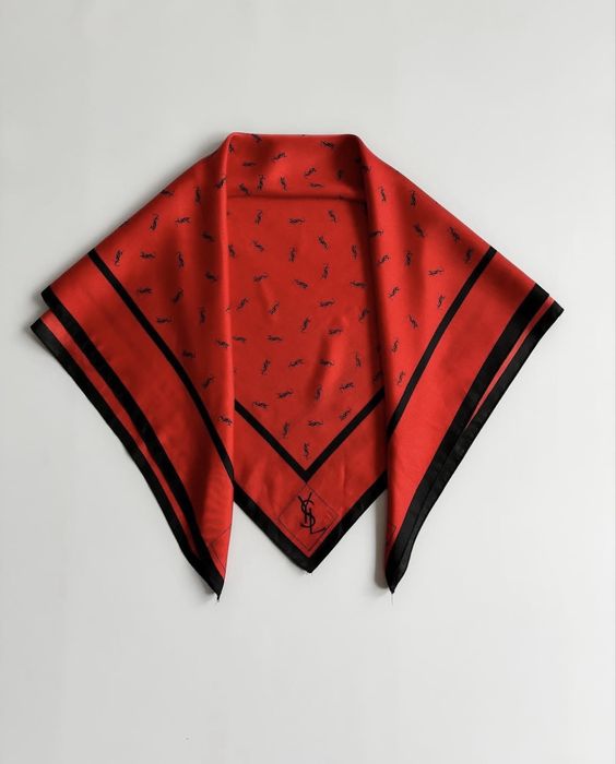 Вінтажний платок Yves Saint Laurent