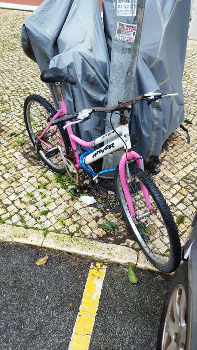 Bicicleta para peças