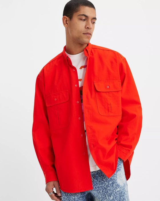 Сорочка levi’s® skate червона, розмір xs