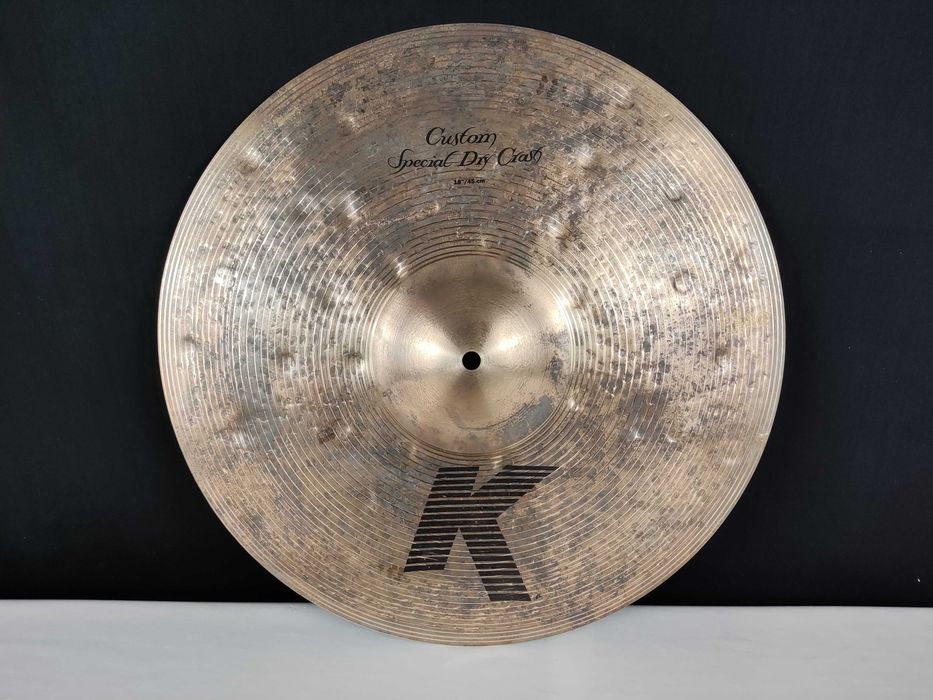 Zildjian 18" K Custom Special Dry Crash NOVO 1265g