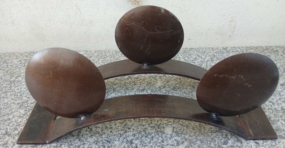 Suporte de velas parede