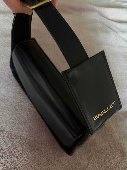 Сумка Bagllet високоякісна шкіра, Розмір: 31,5 х 13,5 х 8,5 см. Ідеальний стан