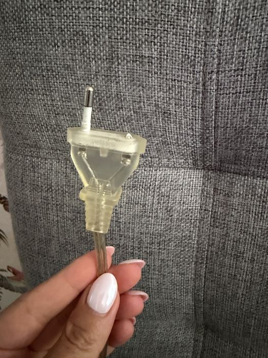 Kryształowa lampa stołowa Glamour nocna