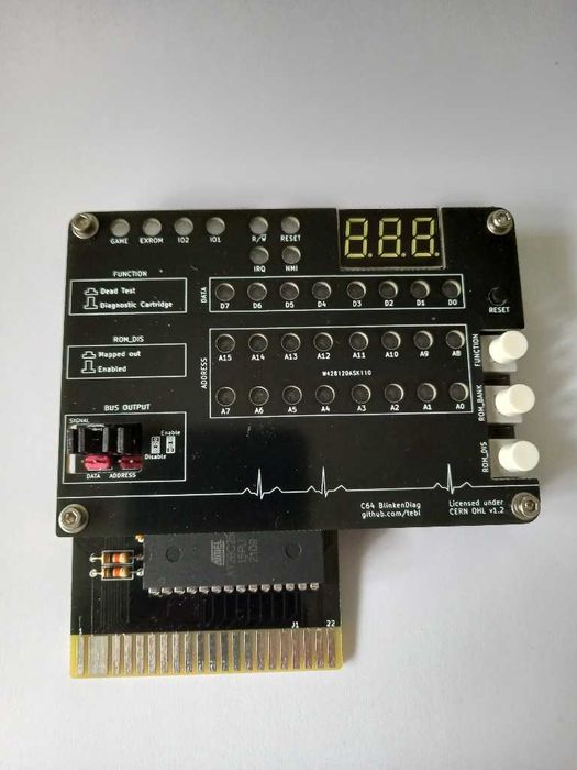 Kartridż diagnostyczny do Commodore C64