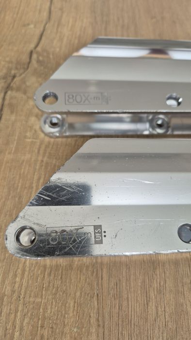 Szyny NN Dragon 5x80 UFS + kółka wizard skating