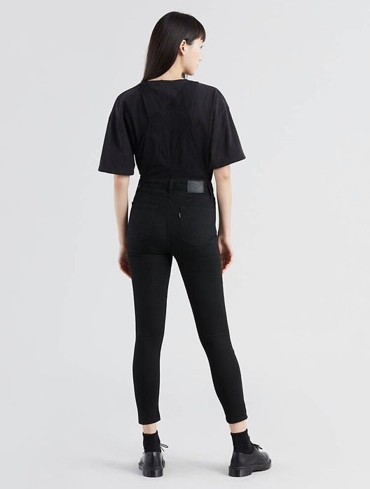Новый ОРИГИНАЛ Levis джинсовый черный комбинезон 27 28 29 30 размер
