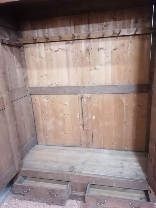 Duża stara szafa sieniowa Francja //