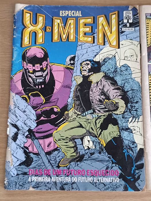 3 Bandas desenhadas BDs anos 80: Mandrake, X-Men e Legião de Heróis