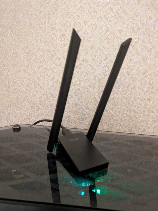 Адаптер 5G 2.4G дводіапазонний Ugreen CM495 AX1800 WiFi 6