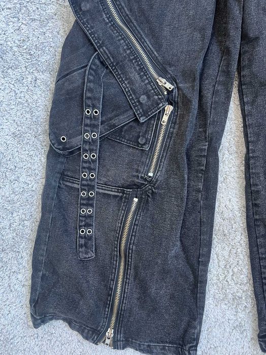 Штаны No Faith Studios Heavy Cargo Denim, opium