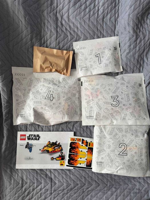 LEGO 75414 Star Wars Płomienny śmigacz śnieżny