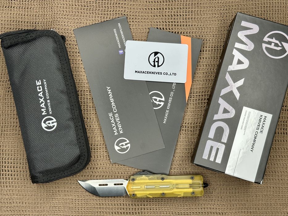 Фронтальний ніж Maxace Uranus OTF Tanto