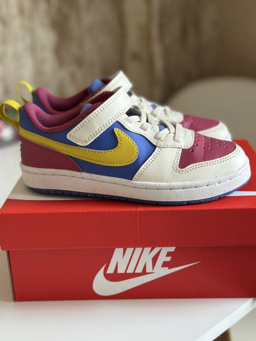Кросівки дитячі оригінал nike court borough low recraft.