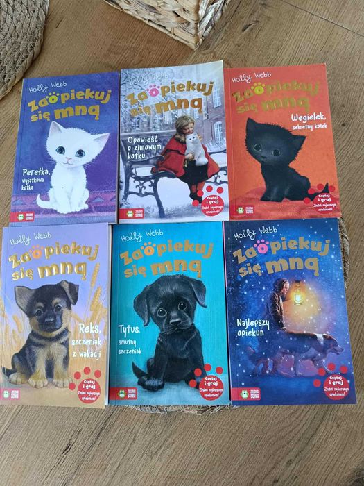 Sprzedam książki z serii "Zaopiekuj się mną"