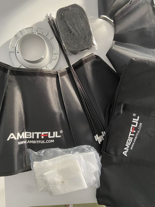 Софтбокс Ambitful 95см з сотами