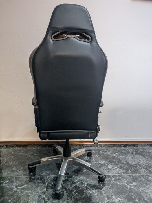 Cadeira gaming akracing premium v2 preto/castanho