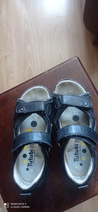 Босоніжки, сандалі шкіряні ортопедичні на хлопчика tutubi